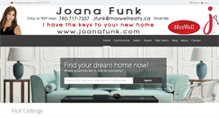 Desktop Screenshot of joanafunk.com